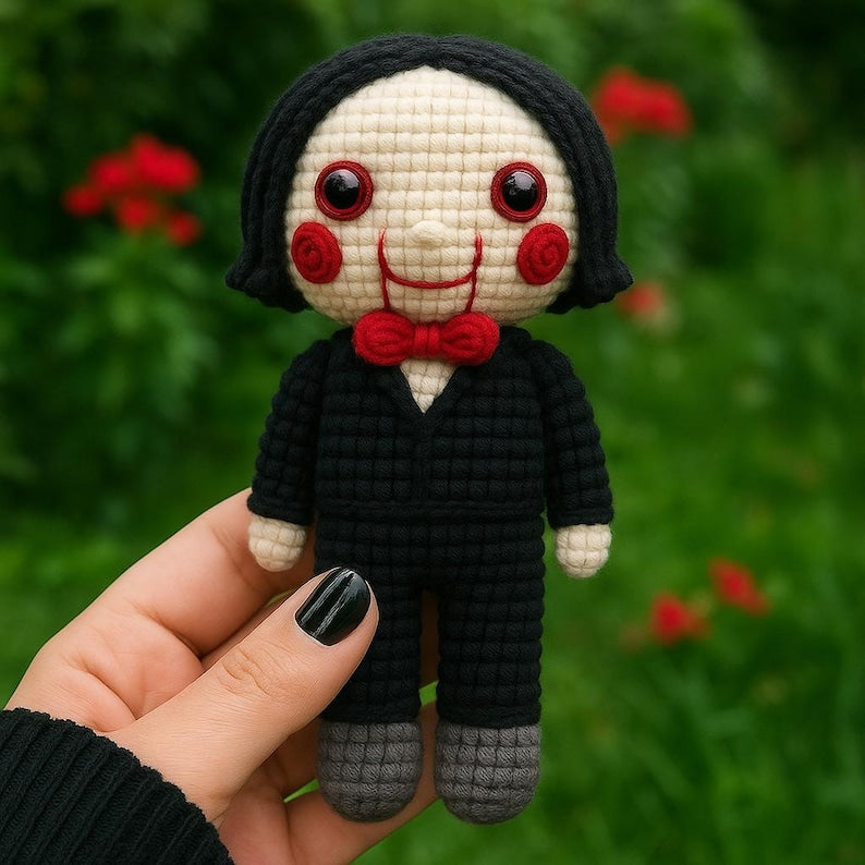 Billy Doll Crochet Pattern: Amigurumi Horror Doll (PDF Digital Download)