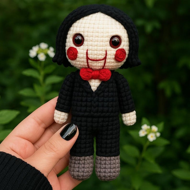 Billy Doll Crochet Pattern: Amigurumi Horror Doll (PDF Digital Download)